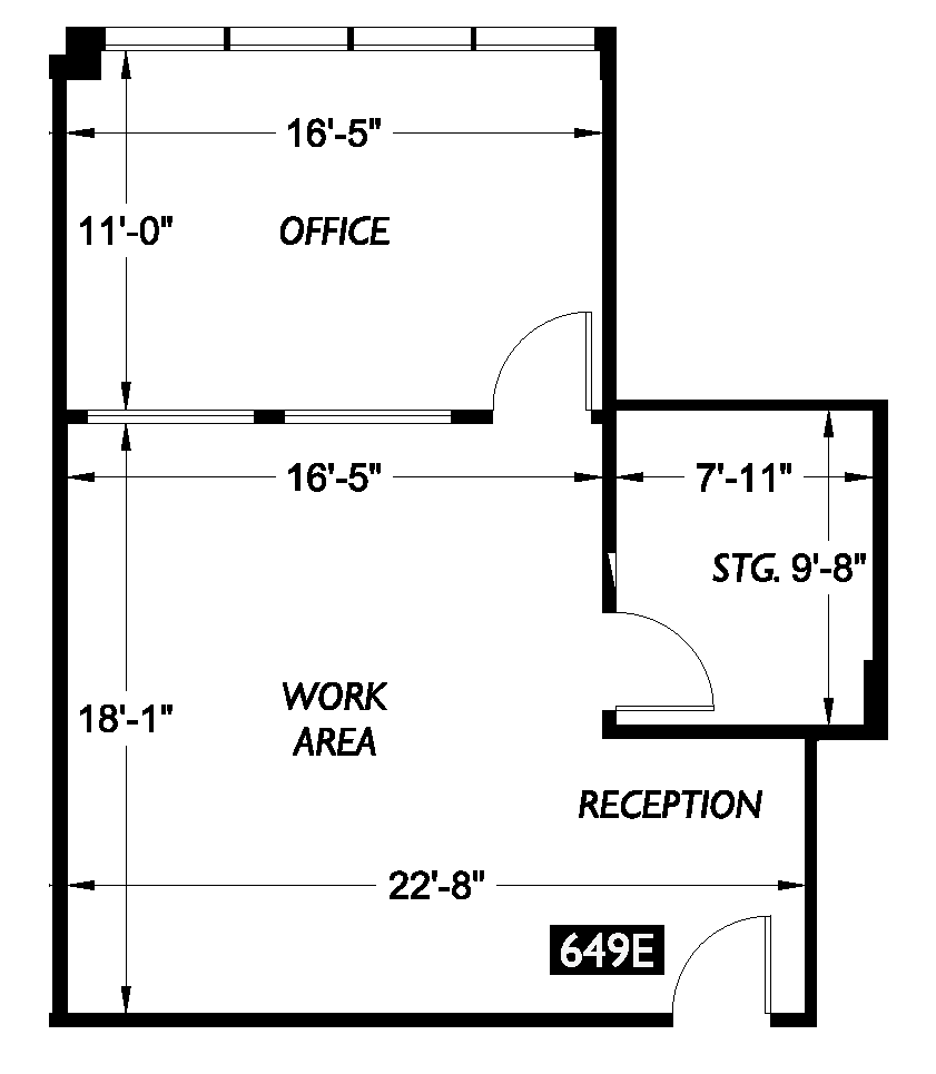 679-699 Strander Blvd, Tukwila, WA à louer Plan d’étage- Image 1 de 1