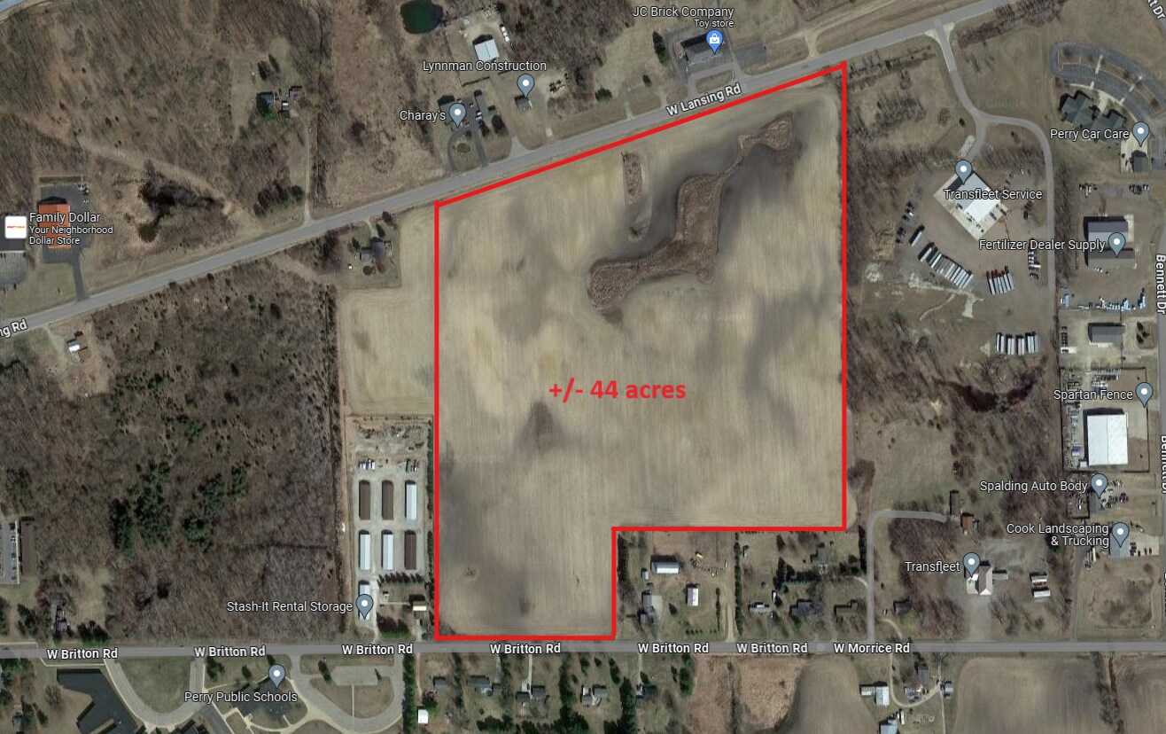 W Britton Road, Perry, MI for sale Primary Photo- Image 1 of 2