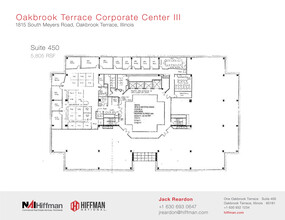 1815 S Meyers Rd, Oakbrook Terrace, IL à louer Plan d  tage- Image 1 de 1