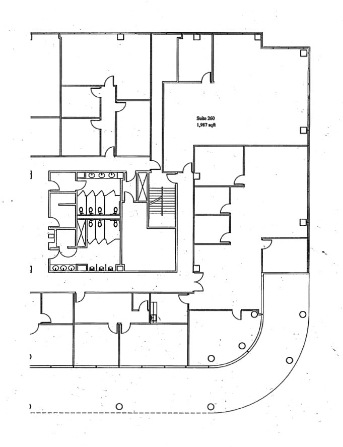 3530 Wilshire Blvd, Los Angeles, CA for lease Floor Plan- Image 1 of 1