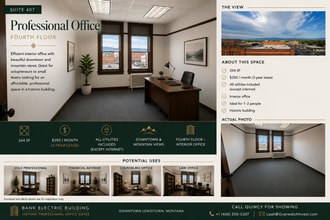 505 W Main St, Lewistown, MT for lease Interior Photo- Image 2 of 2