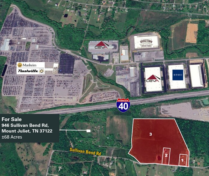 615 Sullivan Bend Rd, Mount Juliet, TN à vendre - Photo du bâtiment - Image 2 de 2