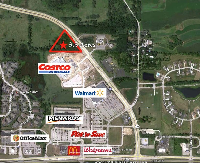 N4052W243 Hwy 164, Pewaukee, WI à vendre Photo principale- Image 1 de 1