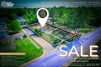 Plus de détails pour 207 E Nettleton Ave, Jonesboro, AR - Terrain à vendre