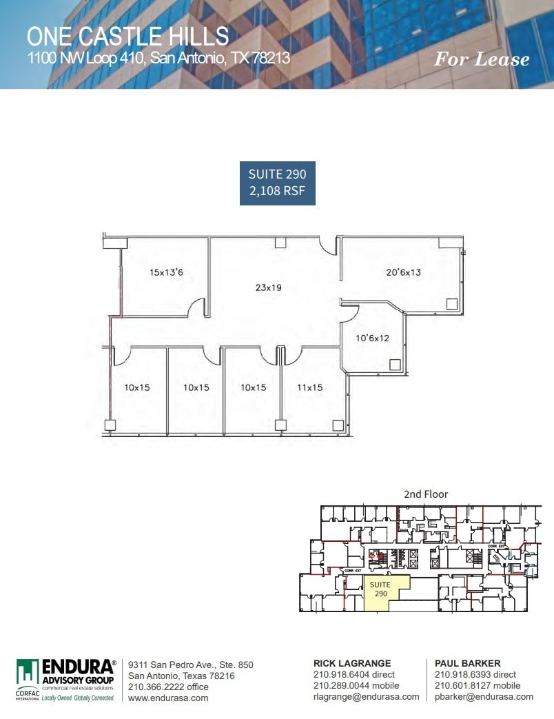 1100 NW Loop 410, San Antonio, TX for lease Floor Plan- Image 1 of 1