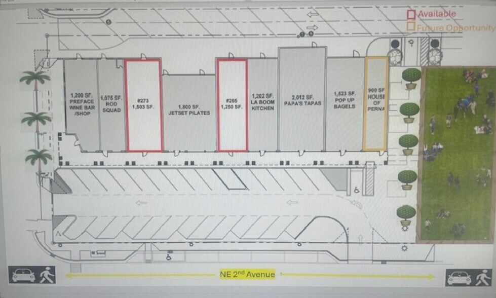 233 NE 2nd Ave, Delray Beach, FL à louer - Plan de site - Image 2 de 9