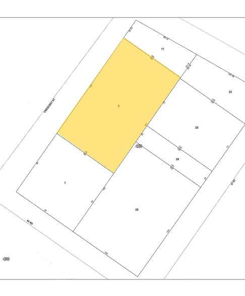 4215 Crescent St, Long Island City, NY à louer - Plan cadastral - Image 2 de 7