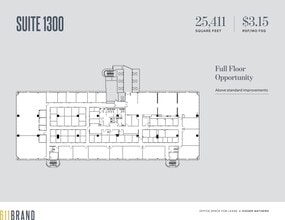 611 N Brand Blvd, Glendale, CA for lease Floor Plan- Image 1 of 1