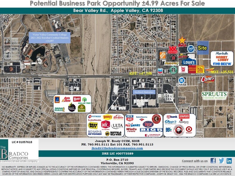 Apple Valley Rd, Apple Valley, CA for sale - Building Photo - Image 1 of 7