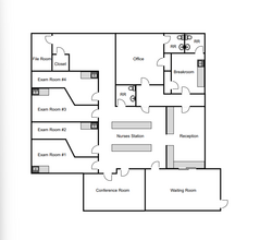 910 N Davis Dr, Arlington, TX à louer Plan d’étage- Image 1 de 1