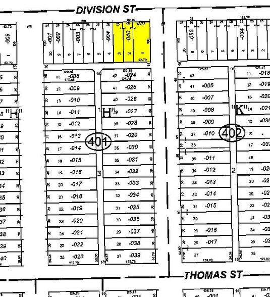 5101 W Division St, Chicago, IL à louer - Plan cadastral - Image 3 de 25