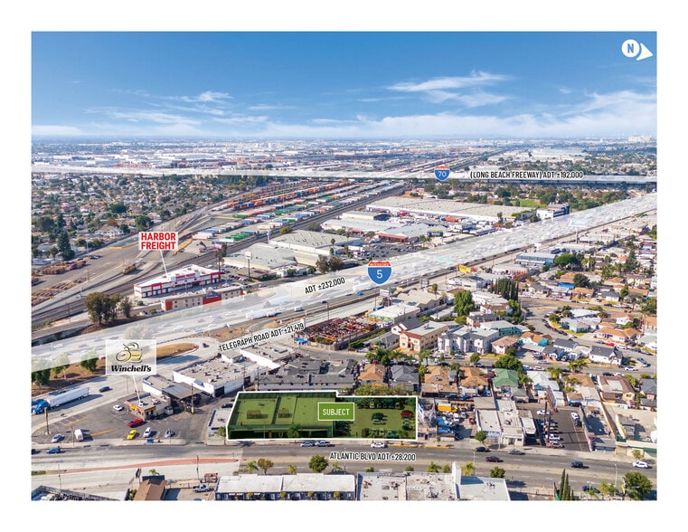 1427-1431 S Atlantic Blvd, Los Angeles, CA à vendre - Photo du bâtiment - Image 2 de 7