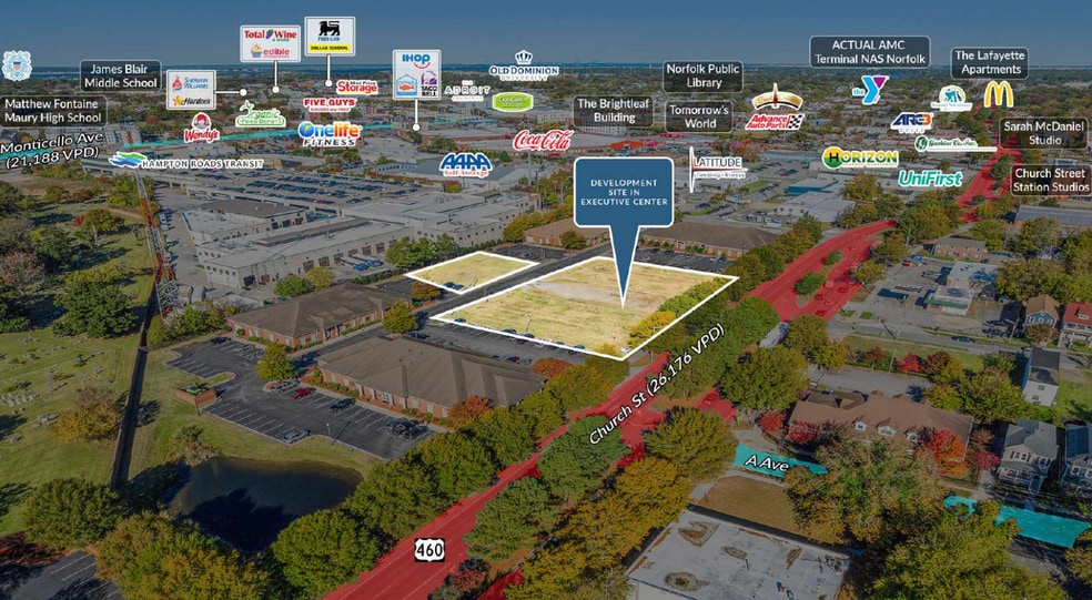 Development Site in Executive Center portefeuille de 3 propriétés à vendre sur LoopNet.ca - Photo du bâtiment - Image 3 de 5