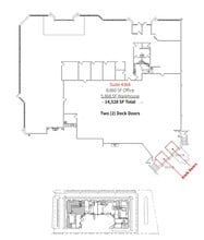 4354-4396 W Round Lake Rd W, Arden Hills, MN à louer Plan d’étage- Image 1 de 1