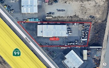 4420 State Rd, Bakersfield, CA - Aérien  Vue de la carte - Image1