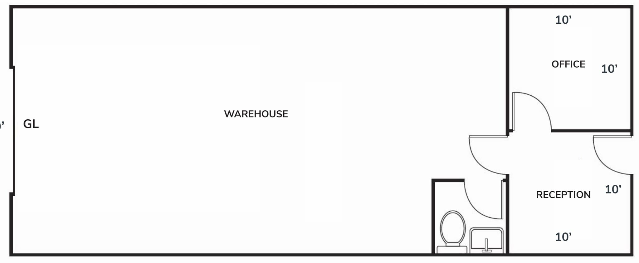 1233-1255 S Wright St, Santa Ana, CA à louer Plan d’étage- Image 1 de 1