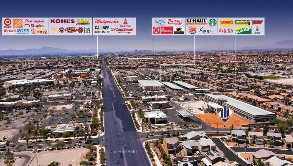 NWC Deer Springs, North Las Vegas, NV à louer - Photo du bâtiment - Image 3 de 6