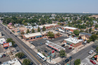 1301-1351 W 38th Ave, Denver, CO - Aérien  Vue de la carte