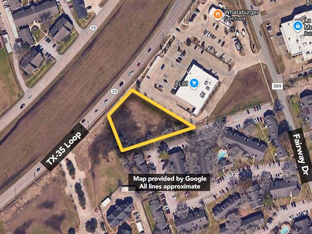 Hwy 35 & Fairway Dr, Alvin, TX à vendre - Photo du bâtiment - Image 2 de 3