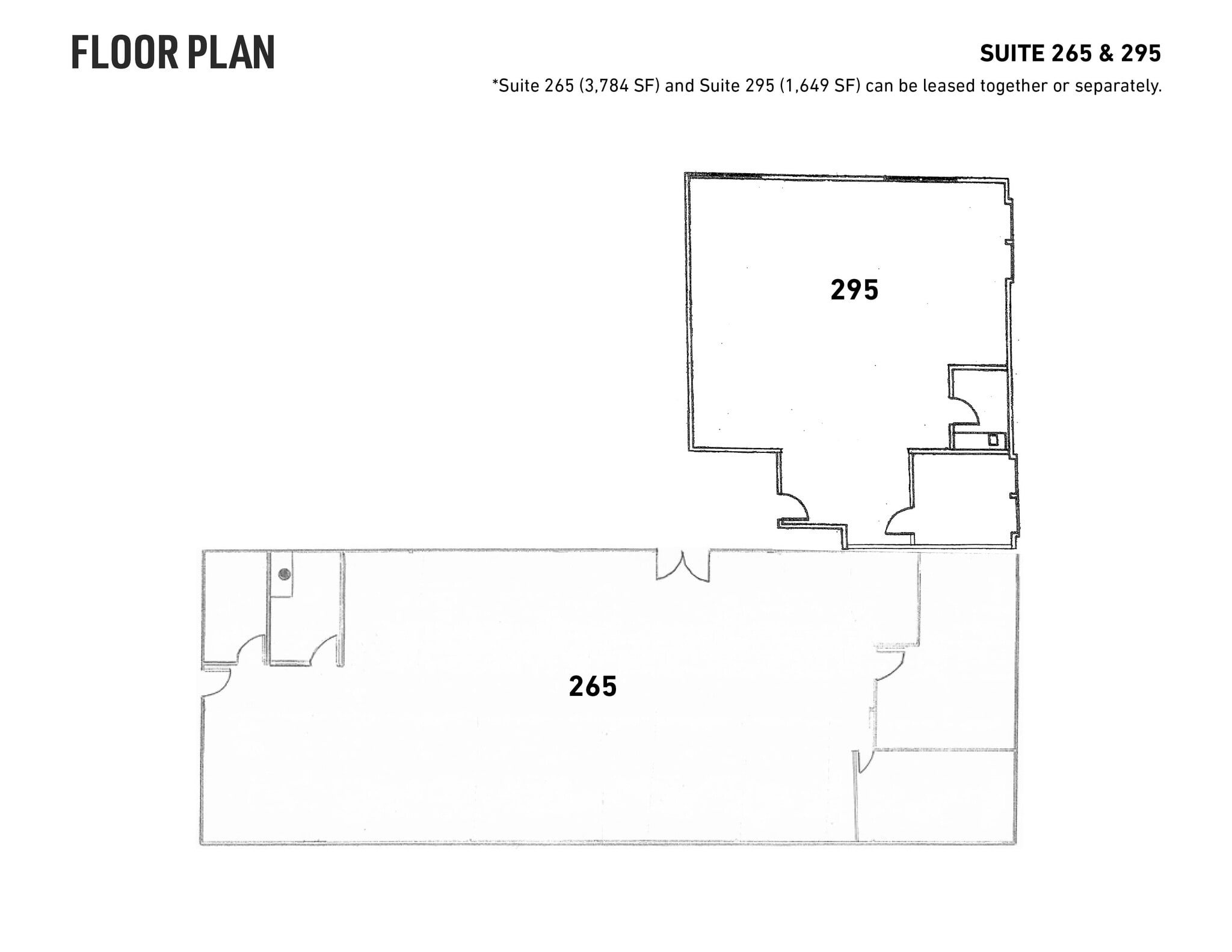 5301 Beethoven St, Playa Vista, CA à louer Plan d’étage- Image 1 de 1