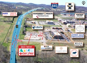 991 Elliston Way, Thompson's Station, TN - Aerial map view - Image1