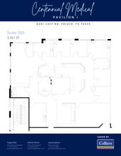 4401 Coit Rd, Frisco, TX à louer Plan d’étage- Image 1 de 3