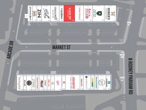 Rodney Parham Rd, Little Rock, AR à louer Plan de site- Image 1 de 9