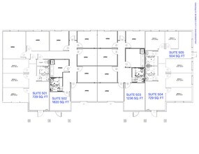 8525 N Sam Houston Pkwy E, Humble, TX à louer Plan d’étage- Image 1 de 1