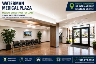Plus de détails pour 2150 N Waterman Ave, San Bernardino, CA - Bureau/Médical, Médical à louer