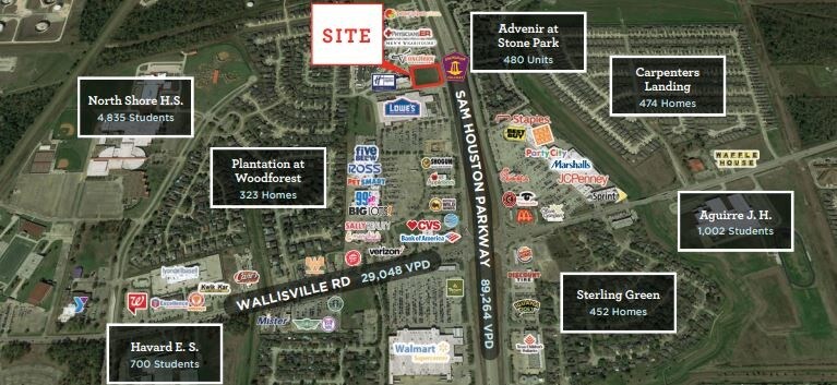 NWQ E Sam Houston Pkwy N & Wallisville Rd, Houston, TX for lease Building Photo- Image 1 of 4