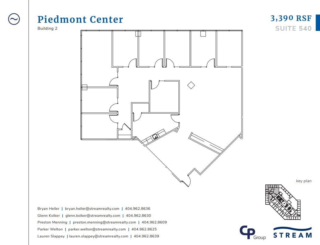 3495 Piedmont Rd NE, Atlanta, GA for lease Floor Plan- Image 1 of 1