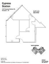 110-140 Cypress Station Dr, Houston, TX for lease Floor Plan- Image 1 of 1