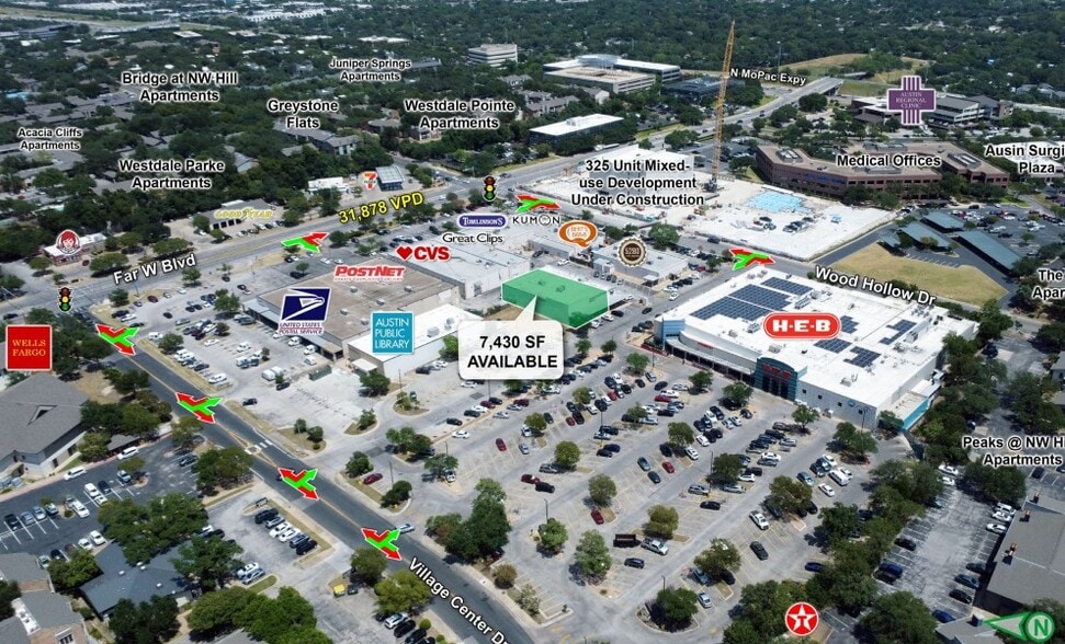 7028 Wood Hollow Dr, Austin, TX for lease - Building Photo - Image 3 of 4