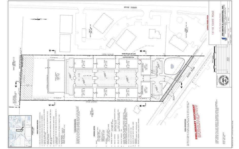 14118 Kanis Rd, Little Rock, AR for lease - Site Plan - Image 2 of 3
