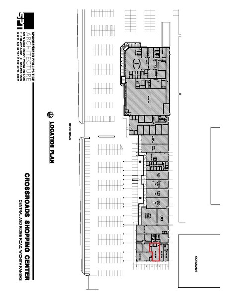 7011 W Central Ave, Wichita, KS for lease - Site Plan - Image 3 of 6