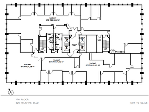 626 Wilshire Blvd, Los Angeles, CA à louer Plan d’étage- Image 1 de 1