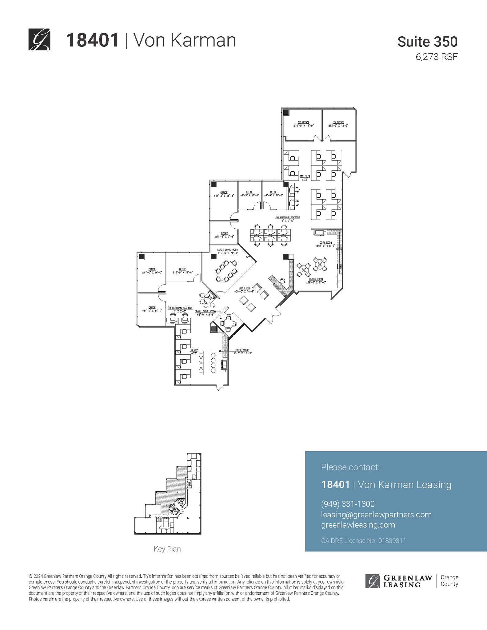 18301 Von Karman Ave, Irvine, CA à louer Plan d  tage- Image 1 de 1