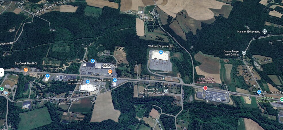 1545 Blakeslee Boulevard Dr E, Lehighton, PA à vendre - Aérien - Image 2 de 2