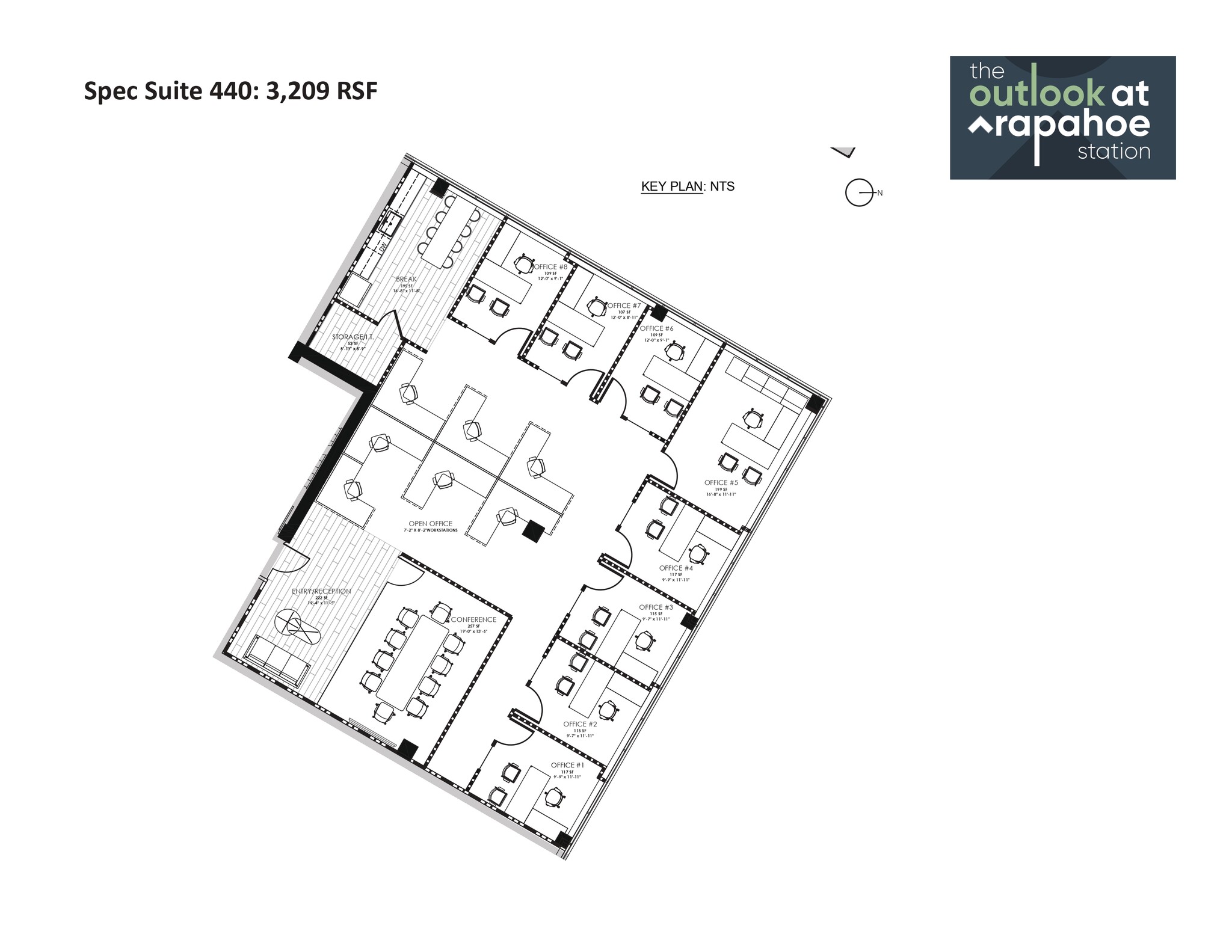 6455 S Yosemite St, Greenwood Village, CO for lease Floor Plan- Image 1 of 1