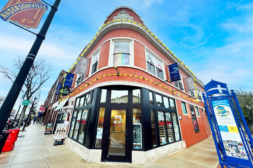 5301-5303 N Clark St, Chicago, IL à louer - Photo du bâtiment - Image 1 de 3