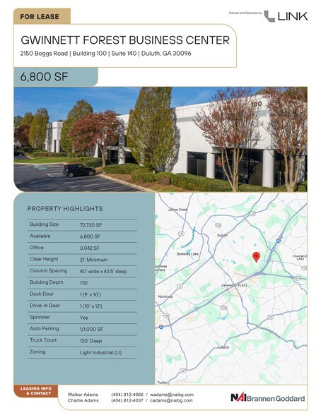 2150 Boggs Rd, Duluth, GA à louer - Vidéo sur l’inscription commerciale - Image 2 de 5