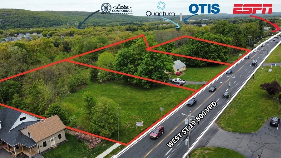 1516-1552 West St, Southington, CT à vendre - Aérien - Image 2 de 4