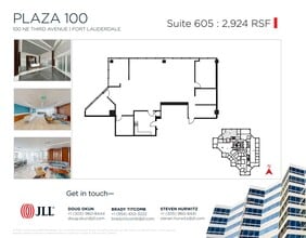 100 NE 3rd Ave, Fort Lauderdale, FL for lease Floor Plan- Image 1 of 1