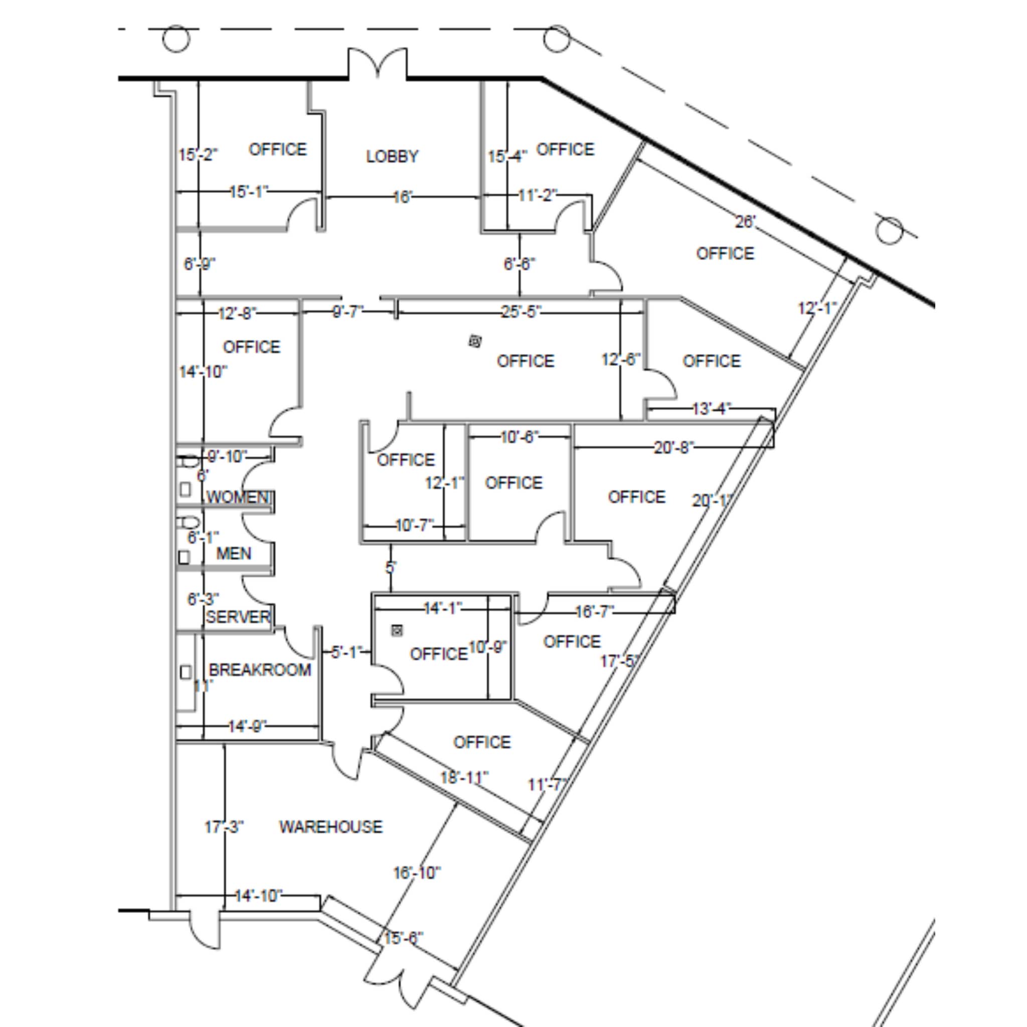 200-240 Cobb Pky N, Marietta, GA à louer Plan d’étage- Image 1 de 1