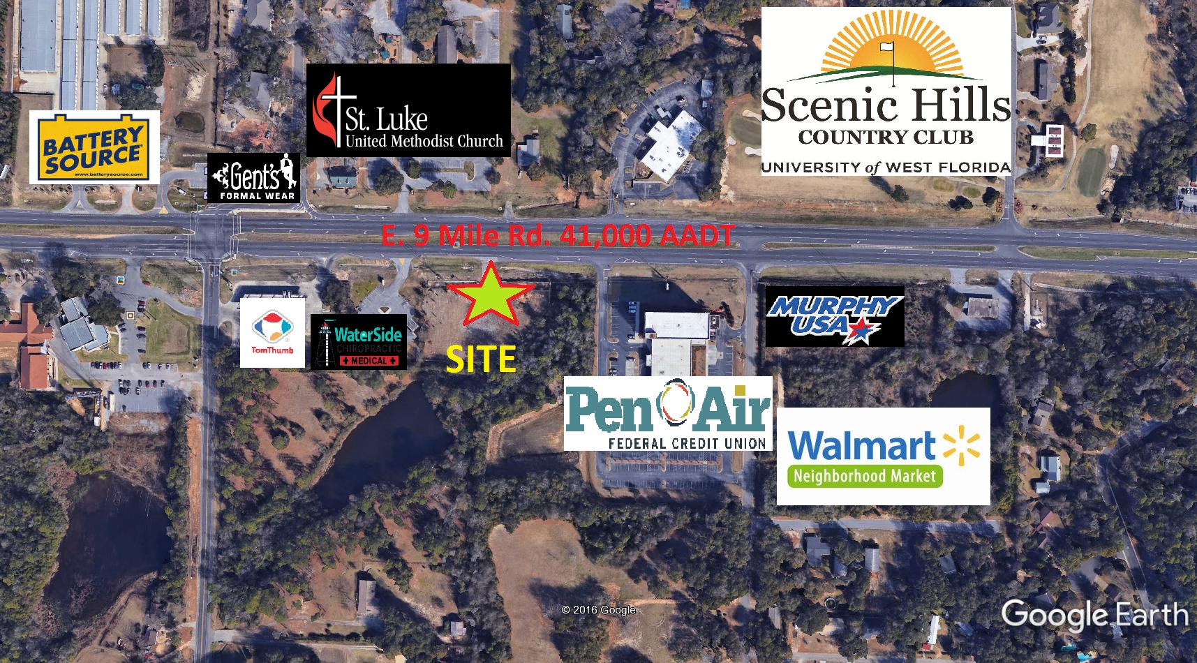 1437 E Nine Mile Rd, Pensacola, FL for lease Building Photo- Image 1 of 3