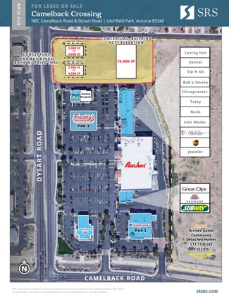Plus de détails pour Nec Camelback Rd & Dysart Rd, Litchfield Park, AZ - Commerce de détail à louer