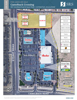 Plus de détails pour Nec Camelback Rd & Dysart Rd, Litchfield Park, AZ - Vente au détail à vendre