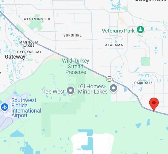 2668 Meadow rd, Lehigh Acres, FL à vendre - Aérien - Image 2 de 2