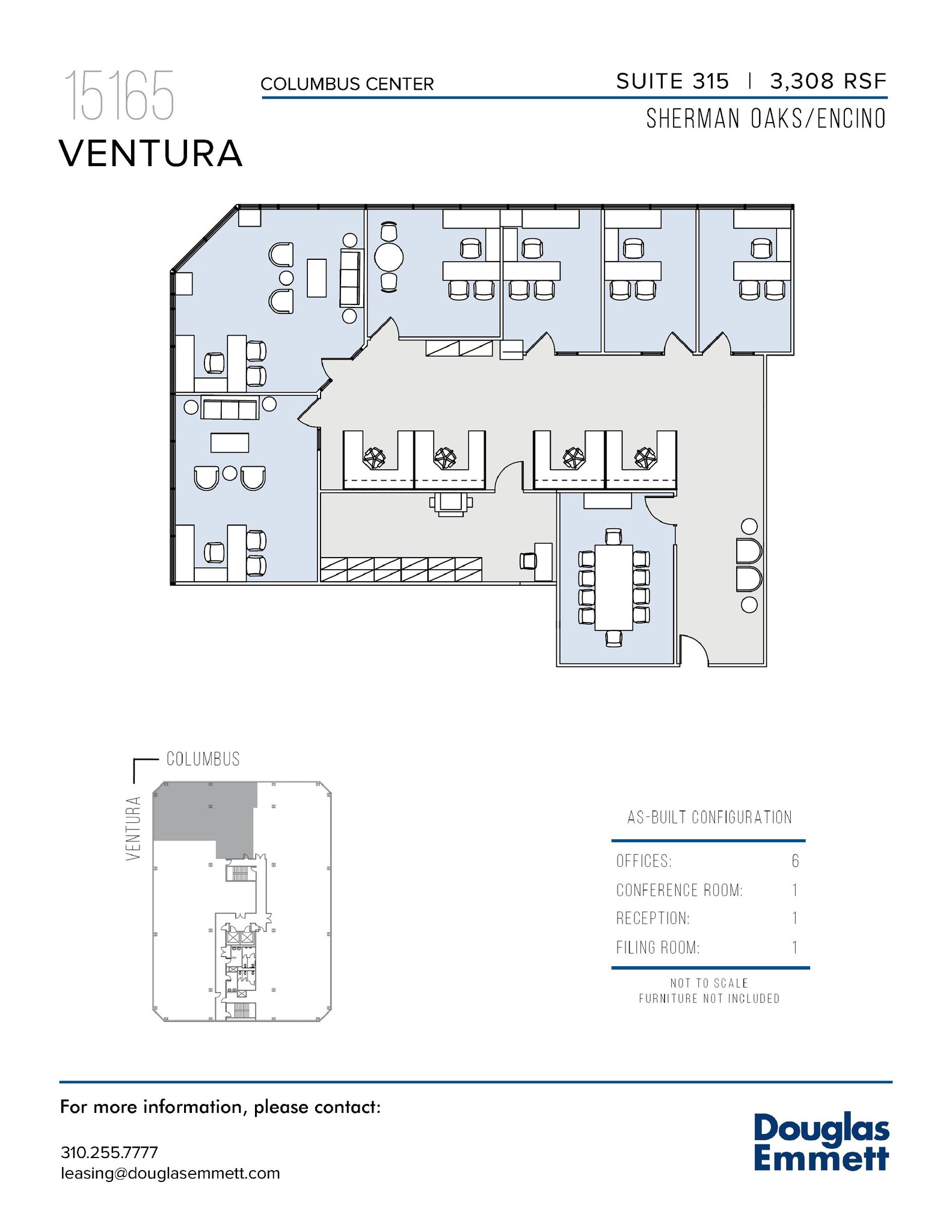 15165 Ventura Blvd, Sherman Oaks, CA for lease Floor Plan- Image 1 of 1