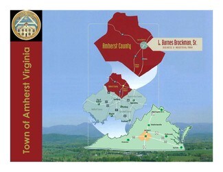 Plus de détails pour Brockman Park Drive, West & East Commerce St, Amherst, VA - Terrain à vendre